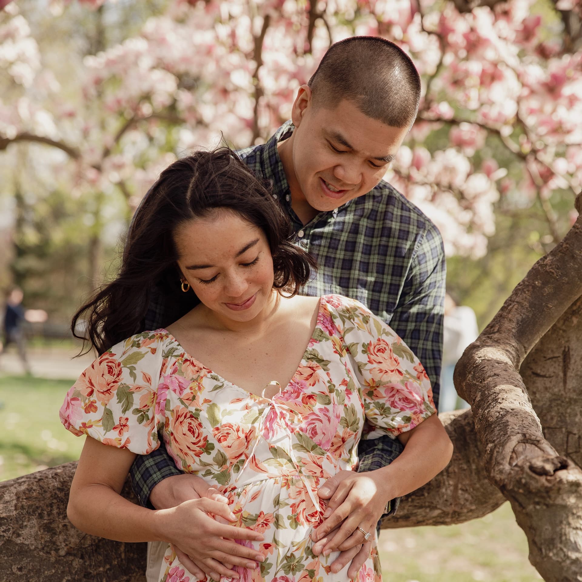 photo taken by a professional photographer during a free photography mini session