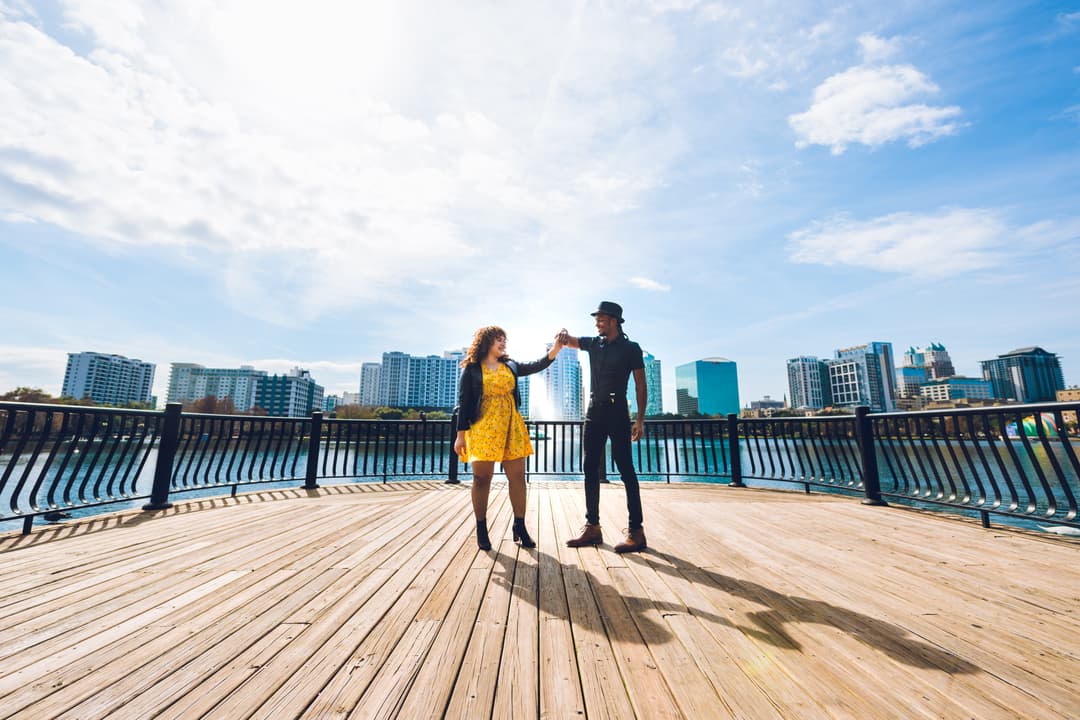 Couple in Orlando
